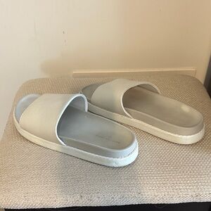 American Eagle Neutral Slide Sandals